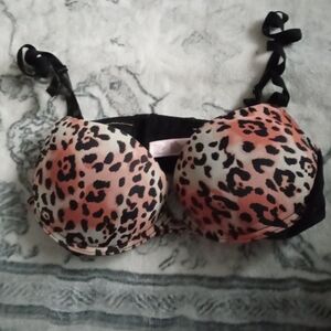 Juicy Couture Leopard Print Women's Bra 34B